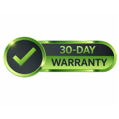30-Day Confidence Warranty — Included